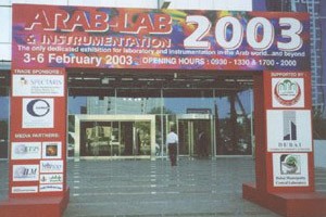 Erfolgreich bei der Arab-Lab 2003