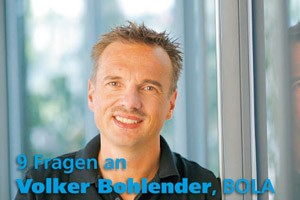 9 Fragen an Volker Bohlender